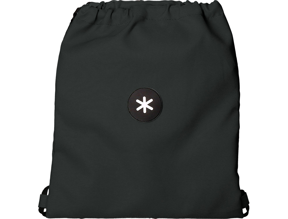 SACO PLANO ANTARTIK BOLSO INTERIOR COM FECHO COR PRETO 350X400 MM