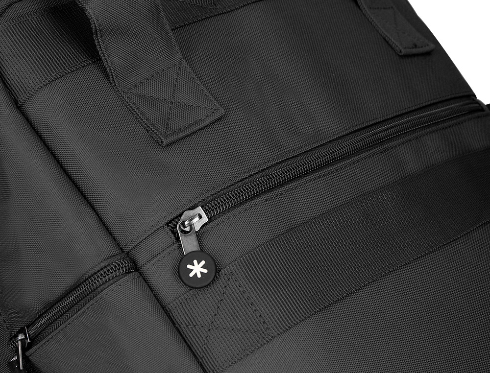 MOCHILA 2 ASAS E BOLSOS EXTERIORES PRETO 300X115X390 MM