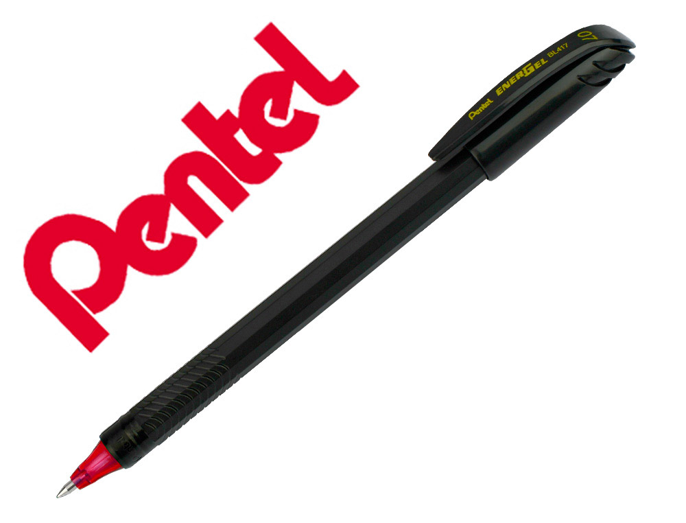 ROLLER PENTEL ENERGEL BL417R RECICLADO 0,7MM VERMELHO
